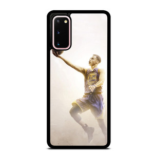 GOLDEN STATE WARRIORS STEPHEN CURRY LAY UP Samsung Galaxy S20 Case
