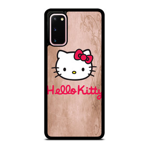 HELLO KITTY FACE WOOD Samsung Galaxy S20 Case