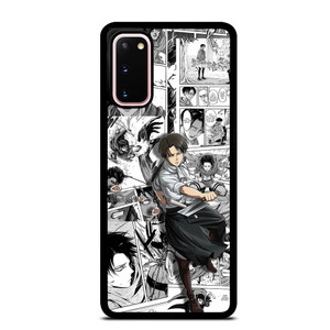 LEVI ACKERMAN ATTACK ON TITAN MANGA CARTOON Samsung Galaxy S20 Case LEVI ACKERMAN ATTACK ON TITAN MANGA CARTOON Samsung Galaxy S20 Case