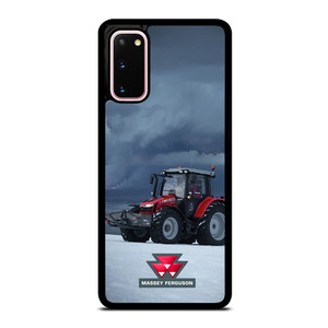 MASSEY FERGUSON TRACKTORS SNOW Samsung Galaxy S20 Case