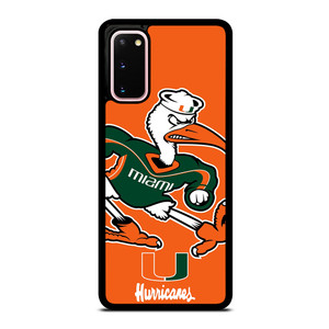 MIAMI HURRICANES FOOTBALL MASCOT Samsung Galaxy S20 Case MIAMI HURRICANES FOOTBALL MASCOT Samsung Galaxy S20 Case