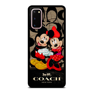 MICKEY MINNIE MOUSE COACH NEW YORK Samsung Galaxy S20 Case