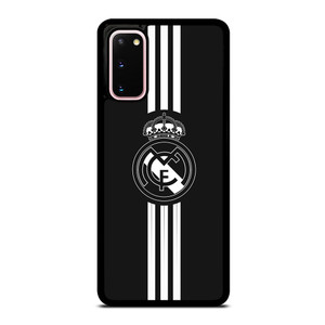 REAL MADRID FC LOGO BLACK WHITE Samsung Galaxy S20 Case
