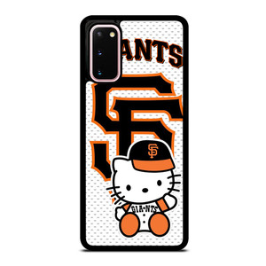 SAN FRANCISCO GIANTS MLB HELLO KITTY Samsung Galaxy S20 Case SAN FRANCISCO GIANTS MLB HELLO KITTY Samsung Galaxy S20 Case
