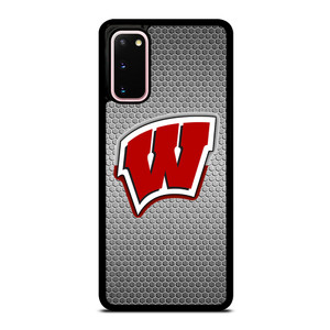WISCONSIN BADGER EMBLEM Samsung Galaxy S20 Case WISCONSIN BADGER EMBLEM Samsung Galaxy S20 Case