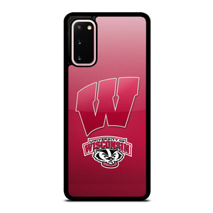 WISCONSIN BADGER LOGO UNIVERSITY FOOTBALL TEAM Samsung Galaxy S20 Case