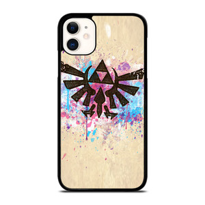 TRIFORCE SPLASH EMBLEM ART iPhone 11 Case TRIFORCE SPLASH EMBLEM ART iPhone 11 Case