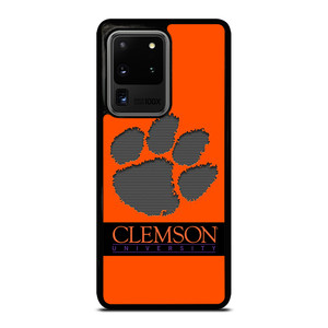 CLEMSON TIGERS UNIVERSITY PAW LOGO Samsung Galaxy S20 Ultra  Case