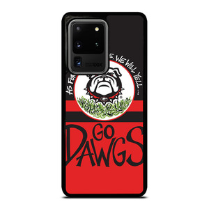 GEORGIA BULLDOGS DAWGS STRIP Samsung Galaxy S20 Ultra  Case