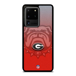 GEORGIA BULLDOGS FOOTBALL RED Samsung Galaxy S20 Ultra  Case