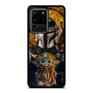 MANDALORIAN AND BABY YODA STAR WARS ART Samsung Galaxy S20 Ultra  Case