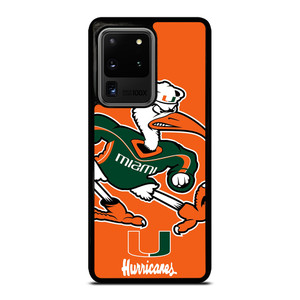 MIAMI HURRICANES FOOTBALL MASCOT Samsung Galaxy S20 Ultra Case MIAMI HURRICANES FOOTBALL MASCOT Samsung Galaxy S20 Ultra Case