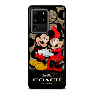 MICKEY MINNIE MOUSE COACH NEW YORK Samsung Galaxy S20 Ultra Case MICKEY MINNIE MOUSE COACH NEW YORK Samsung Galaxy S20 Ultra Case