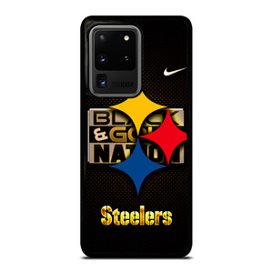 PITTSBURGH STEELERS BLACK AND GO NATION Samsung Galaxy S20 Ultra  Case