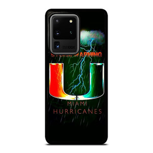 UM MIAMI HURRICANES NFL THUNDER Samsung Galaxy S20 Ultra  Case