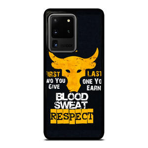 UNDER ARMOUR PROJECT ROCK BLOOD SWEAT Samsung Galaxy S20 Ultra  Case