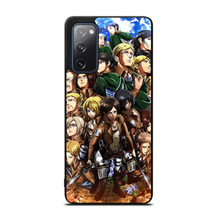 ATTACK ON TITAN ALL CHARACTERS Samsung Galaxy S20 FE Case