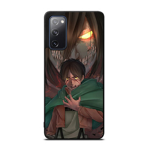 ATTACK ON TITAN EREN YEAGER ANIME MANGA Samsung Galaxy S20 FE Case ATTACK ON TITAN EREN YEAGER ANIME MANGA Samsung Galaxy S20 FE Case
