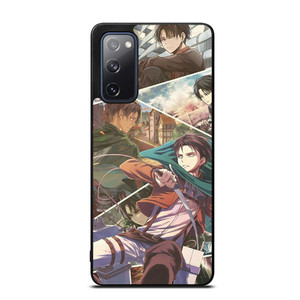 ATTACK ON TITAN LEVI ACKERMAN ANIME Samsung Galaxy S20 FE Case ATTACK ON TITAN LEVI ACKERMAN ANIME Samsung Galaxy S20 FE Case