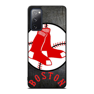 BOSTON RED SOX BASEBALL METAL LOGO Samsung Galaxy S20 FE Case