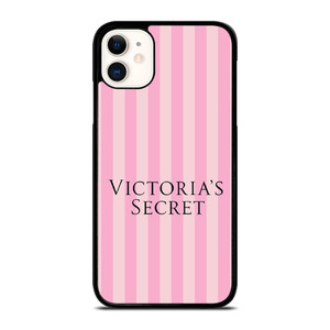VICTORIA'S SECRET LOGO PINK STRIPE iPhone 11 Case VICTORIA'S SECRET LOGO PINK STRIPE iPhone 11 Case