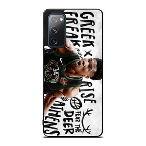 GIANNIS ANTETOKOUNMPO MILWAUKEE BUCKS WALLPAPER Samsung Galaxy S20 FE Case GIANNIS ANTETOKOUNMPO MILWAUKEE BUCKS WALLPAPER Samsung Galaxy S20 FE Case