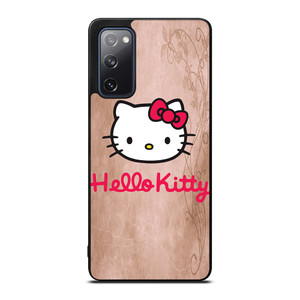 HELLO KITTY FACE WOOD Samsung Galaxy S20 FE Case