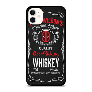 WADE WILSON WHISKEY DEADPOOL iPhone 11 Case WADE WILSON WHISKEY DEADPOOL iPhone 11 Case