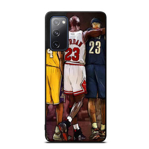 KOBE BRYANT MICHAEL JORDAN LEBRON JAMES Samsung Galaxy S20 FE Case