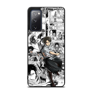 LEVI ACKERMAN ATTACK ON TITAN MANGA CARTOON Samsung Galaxy S20 FE Case LEVI ACKERMAN ATTACK ON TITAN MANGA CARTOON Samsung Galaxy S20 FE Case
