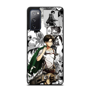 LEVI ACKERMAN CARTOON MANGA ATTACK ON TITAN Samsung Galaxy S20 FE Case LEVI ACKERMAN CARTOON MANGA ATTACK ON TITAN Samsung Galaxy S20 FE Case