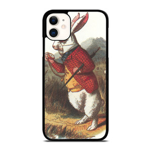WHITE RABBIT ALICE IN WONDERLAND Disney iPhone 11 Case WHITE RABBIT ALICE IN WONDERLAND Disney iPhone 11 Case