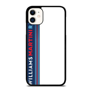WILLIAMS MARTINI RACING TEAM STRIPE iPhone 11 Case