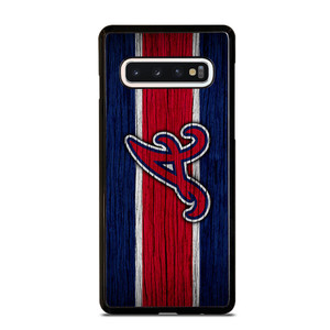 ATLANTA BRAVES MLB LOGO STRIPS Samsung Galaxy S10 Case