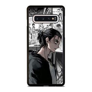 ATTACK ON TITAN ANIME MANGA SILOUET Samsung Galaxy S10 Case