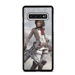 ATTACK ON TITAN MIKASA ACKERMAN SNOW Samsung Galaxy S10 Case