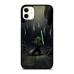 YODA VS ALIENS iPhone 11 Case YODA VS ALIENS iPhone 11 Case