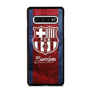 BARCELONA FC MES QUE UN CLUB FOOTBALL Samsung Galaxy S10 Case BARCELONA FC MES QUE UN CLUB FOOTBALL Samsung Galaxy S10 Case
