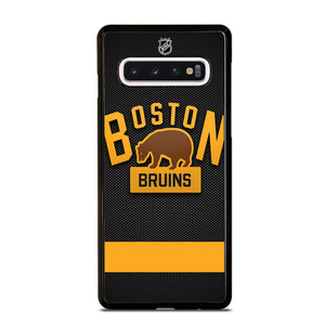 BOSTON BRUINS HOCKEY TEAM BEAR LOGO Samsung Galaxy S10 Case BOSTON BRUINS HOCKEY TEAM BEAR LOGO Samsung Galaxy S10 Case