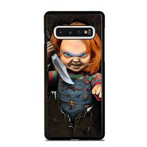 CHUCKY SCARY DOLL KNIFE Samsung Galaxy S10 Case CHUCKY SCARY DOLL KNIFE Samsung Galaxy S10 Case
