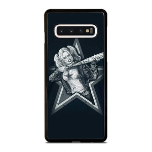 DALLAS COWBOYS HARLEY QUINN Samsung Galaxy S10 Case DALLAS COWBOYS HARLEY QUINN Samsung Galaxy S10 Case
