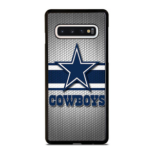 DALLAS COWBOYS NFL LOGO SILVER CARBON Samsung Galaxy S10 Case