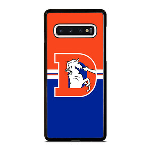 DENVER BRONCOS HORSE WHITE LOGO Samsung Galaxy S10 Case