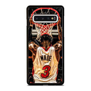 DWYANE WADE MIAMI HEAT SLAM DUNK Samsung Galaxy S10 Case DWYANE WADE MIAMI HEAT SLAM DUNK Samsung Galaxy S10 Case