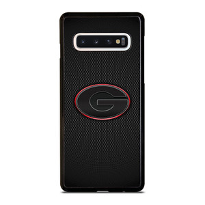 GEORGIA BULLDOGS CARBON LOGO Samsung Galaxy S10 Case
