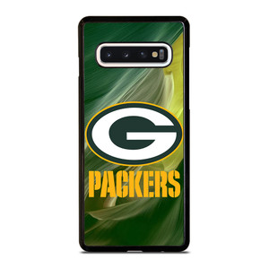 GREEN BAY PACKERS ART FOOTBALL Samsung Galaxy S10 Case GREEN BAY PACKERS ART FOOTBALL Samsung Galaxy S10 Case