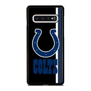 INDIANAPOLIS COLTS STRIPS LOGO NFL FOOTBALL Samsung Galaxy S10 Case