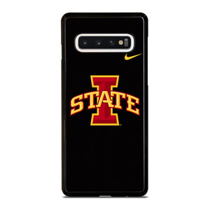 IOWA STATE FOOTBALL BLACK WALLPAPER Samsung Galaxy S10 Case IOWA STATE FOOTBALL BLACK WALLPAPER Samsung Galaxy S10 Case