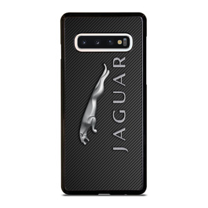 JAGUAR CAR LOGO CARBON Samsung Galaxy S10 Case