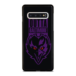 STRAIGHT OUTTA BALTIMORE RAVENS Samsung Galaxy S10 Case